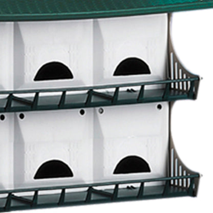 The 'Grand Gatekeeper' Purple Martin House | S&K 12-Room Starling-Resistant Pole-Mount Habitat