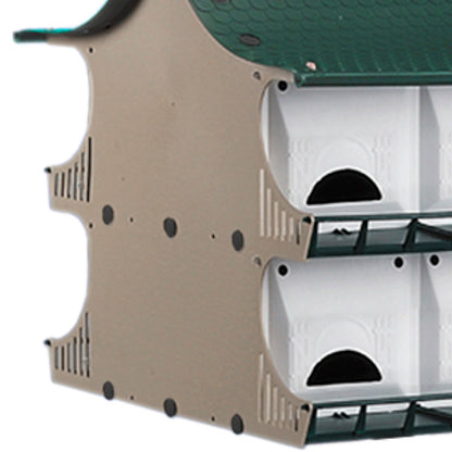 The 'Grand Gatekeeper' Purple Martin House | S&K 12-Room Starling-Resistant Pole-Mount Habitat