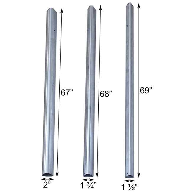 The S&K Professional 15' Bat House Pole | Telescoping Bat Box Mounting System