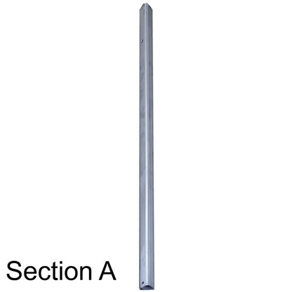 The S&K Professional 15' Bat House Pole | Telescoping Bat Box Mounting System