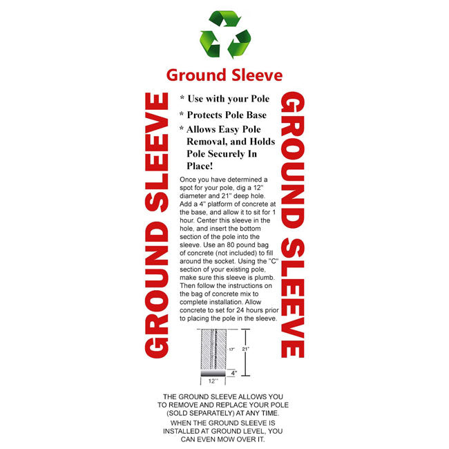 The S&K Professional 15' Bat House Pole | Telescoping Bat Box Mounting System