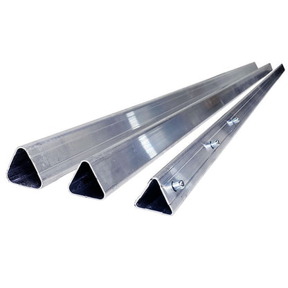 The "Apex-15" Aircraft-Aluminum Telescoping Foundation | 15' Triangular Purple Martin Pole | S&K Manufacturing