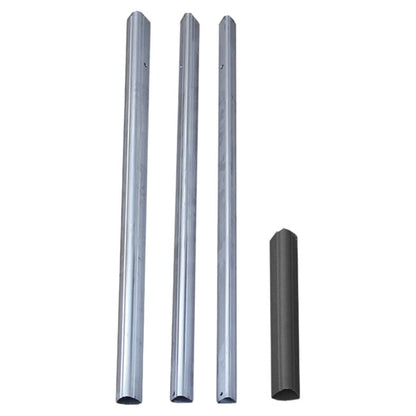 The "Apex-15" Aircraft-Aluminum Telescoping Foundation | 15' Triangular Purple Martin Pole | S&K Manufacturing