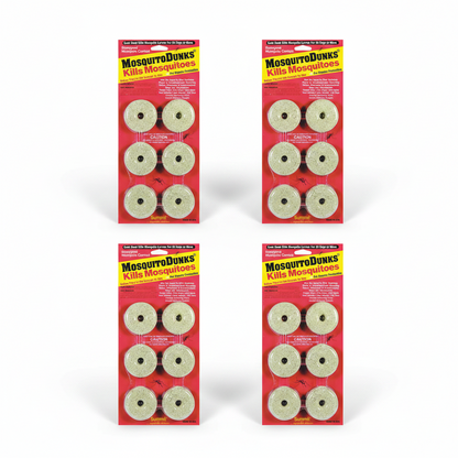 The 'Doom Dunks' Mosquito Larvicide | Summit Slow-Release Bti Dunks 24-Pack (4 x 6-Count)