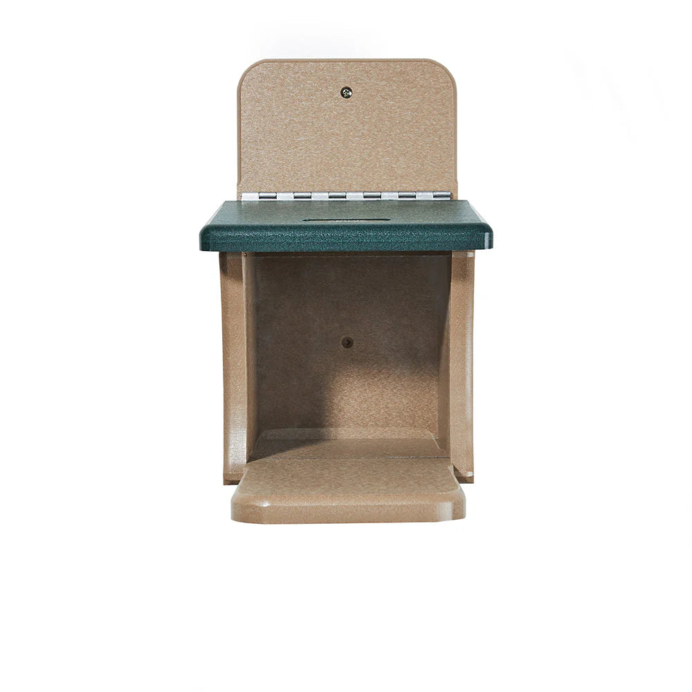 The 'Munch Box' Squirrel Feeder | Birds Choice USA-Made Recycled Poly Lumber Squirrel Feeder