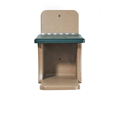 The 'Munch Box' Squirrel Feeder | Birds Choice USA-Made Recycled Poly Lumber Squirrel Feeder
