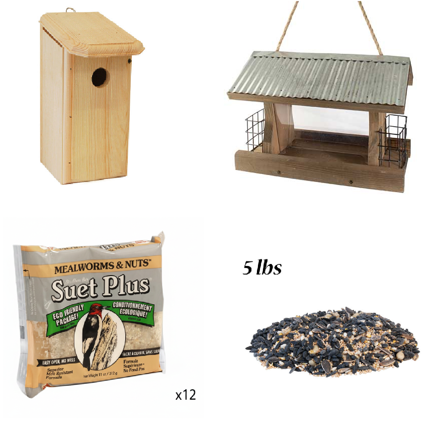 The 'SWAT Team' Cavity Nester House & Feeder Kit