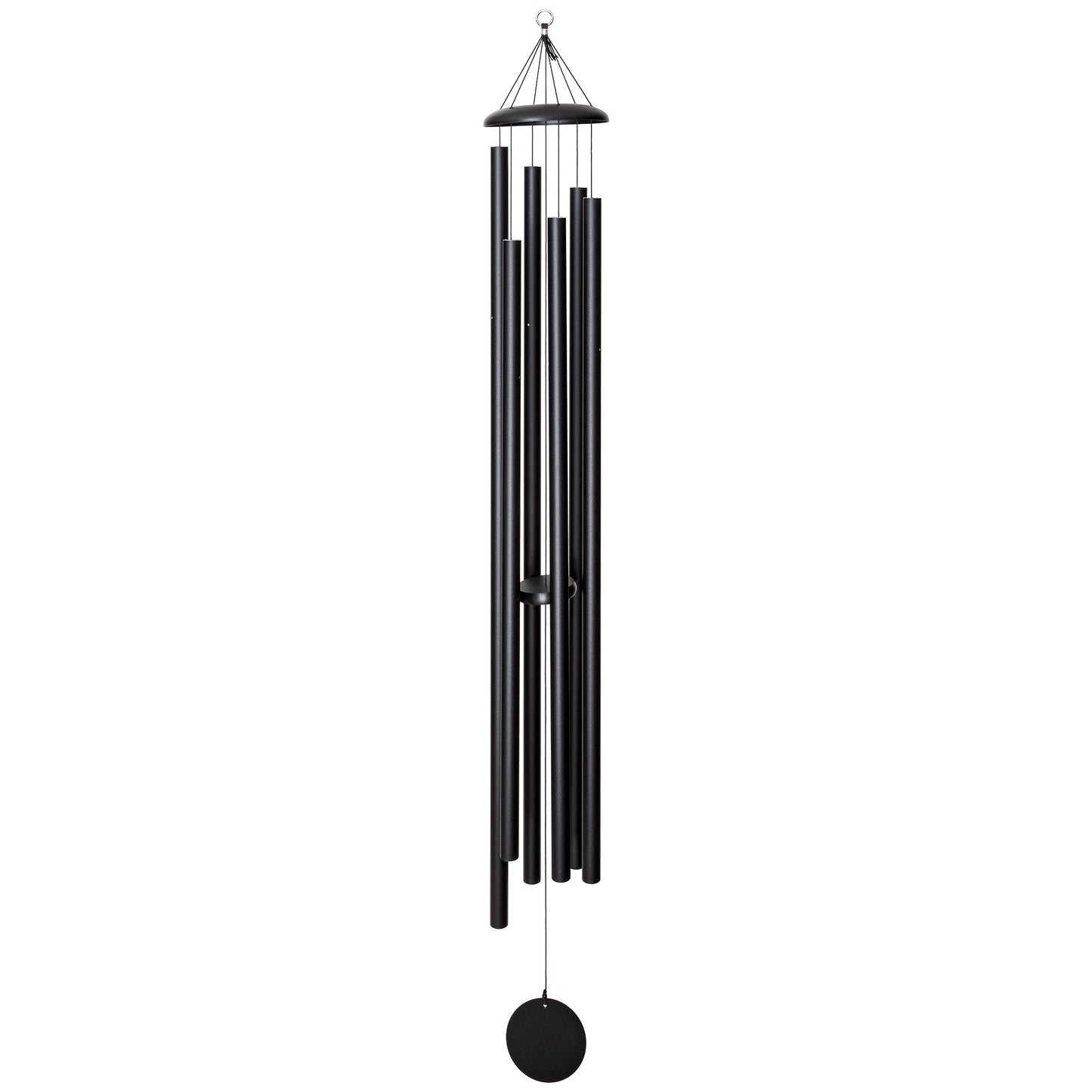 The 'Harmonic Choir' 74" High-Clarity Corinthian Bells | 6-Foot Steel Wind Chime
