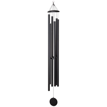 The 'Harmonic Choir' 74" High-Clarity Corinthian Bells | 6-Foot Steel Wind Chime