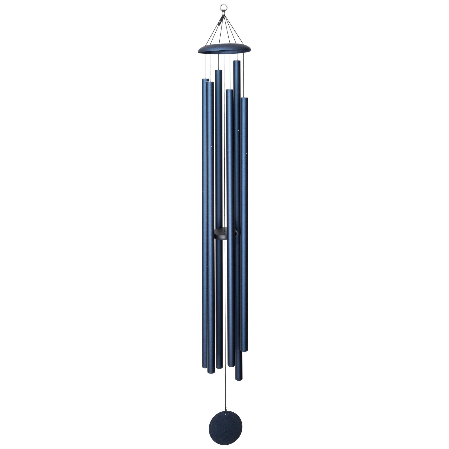 The 'Harmonic Choir' 74" High-Clarity Corinthian Bells | 6-Foot Steel Wind Chime