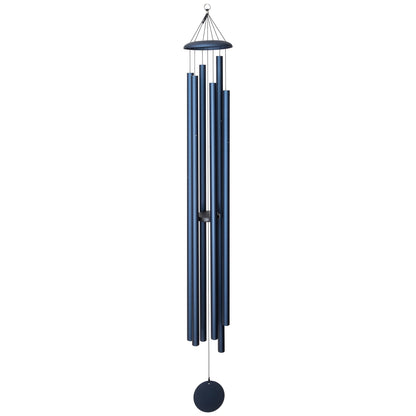 The 'Harmonic Choir' 74" High-Clarity Corinthian Bells | 6-Foot Steel Wind Chime