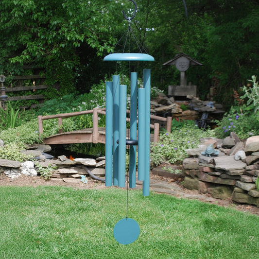 The Harmonic Choir | 56" Corinthian Bells Deep Contra-Bass Wind Chime - Scale of G | Wind River