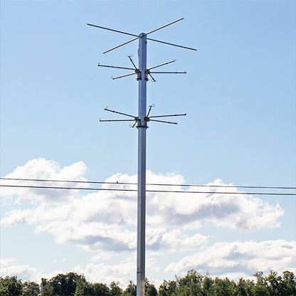 The 'Grove Rack' Purple Martin Gourd Rack | Troyer's Birds' Paradise Deluxe 12-Gourd Pulley Pole System