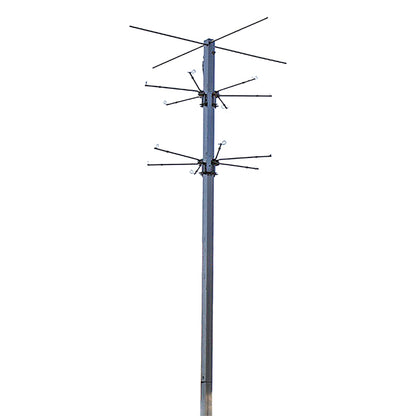 The 'Grove Rack' Purple Martin Gourd Rack | Troyer's Birds' Paradise Deluxe 12-Gourd Pulley Pole System