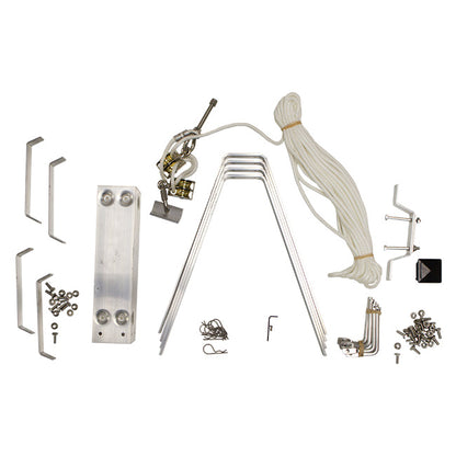The 'Horizon' Purple Martin Gourd Rack | Troyer's Birds' Paradise 8-Gourd Horizontal Pulley System