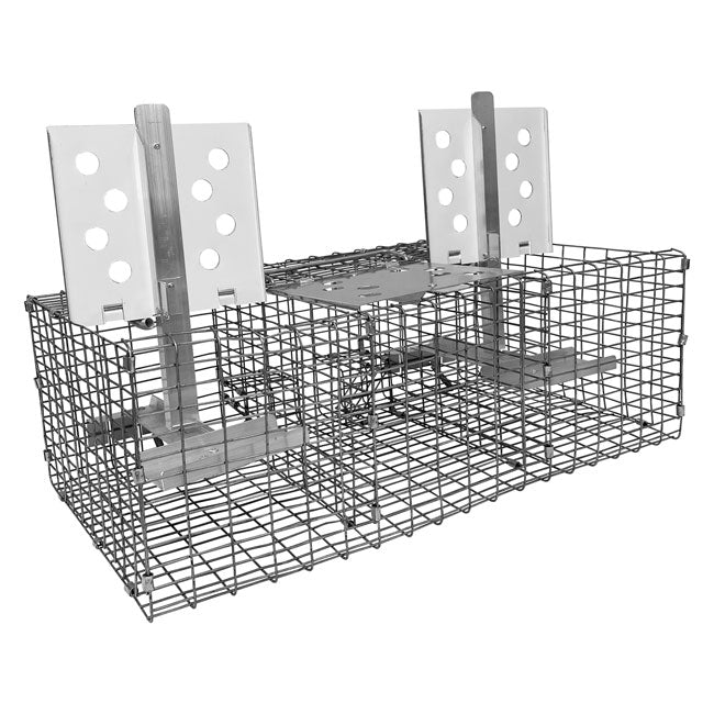 The 'Jailbird' Sparrow Trap | Troyer's Birds' Paradise Triple-Compartment Live Capture Wire Trap