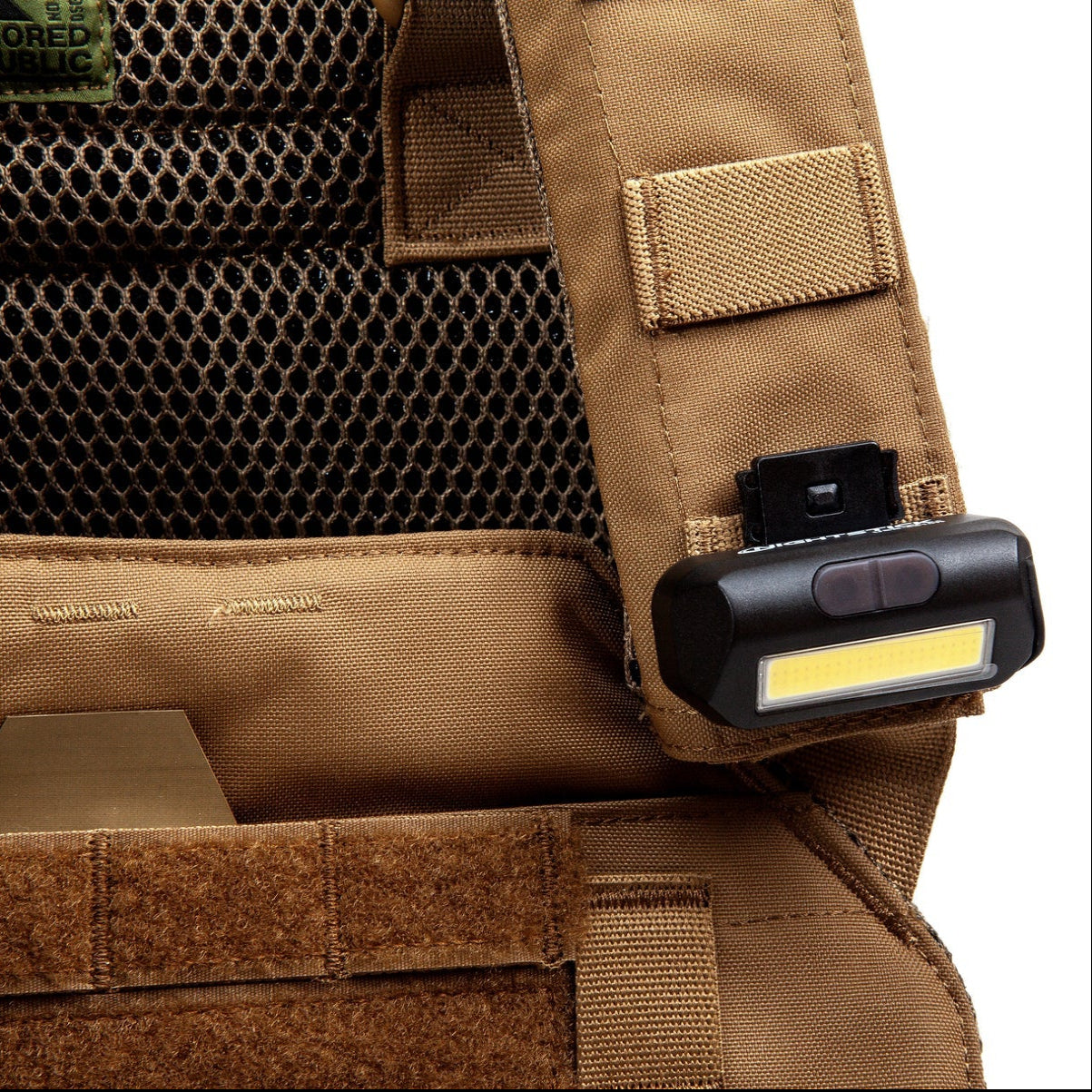The 'Spectrum Clip' MOLLE Gear Light | Nightstick USB-4510M Three-Channel Rechargeable Field Observation Light