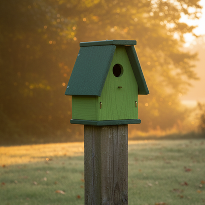 The 'Green Living' Bluebird House