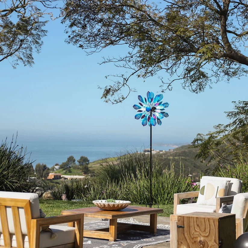 The "Garden Aurora" Kinetic Wind Spinner
