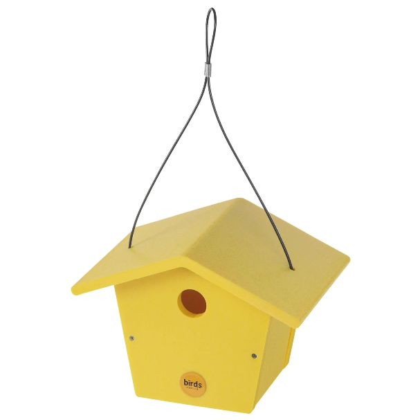The "Twin-Home" Traditional Wren House | 2-Pack Hanging Chickadee Nesting Box | Birds Choice
