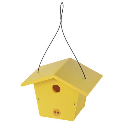 The "Twin-Home" Traditional Wren House | 2-Pack Hanging Chickadee Nesting Box | Birds Choice