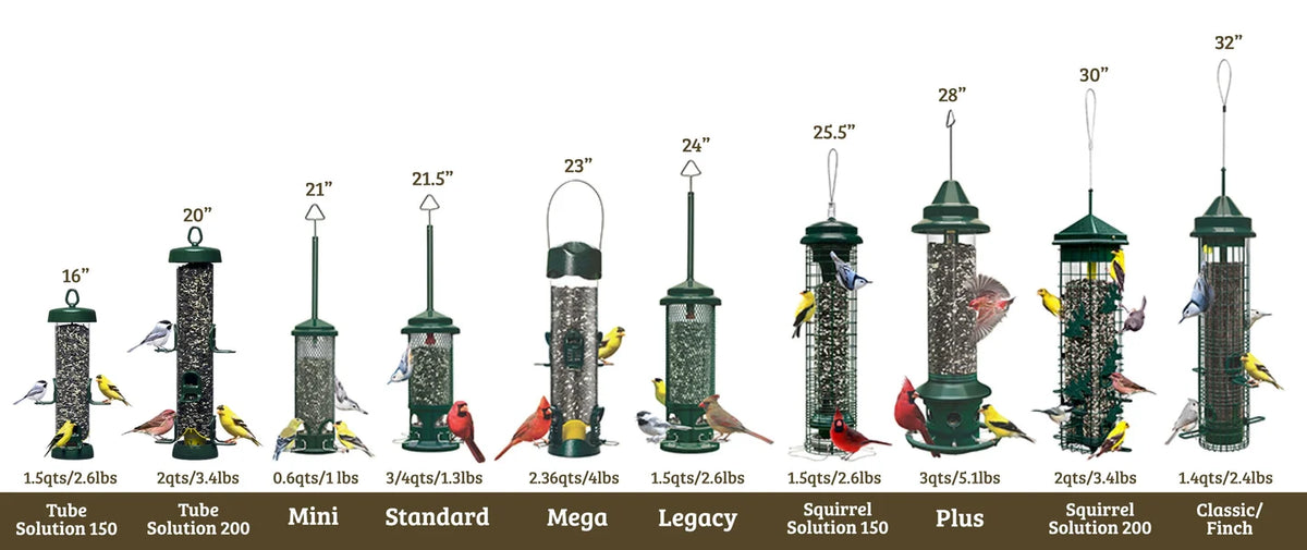 The 'Cardinal Vault' Squirrel-Proof Bird Feeder