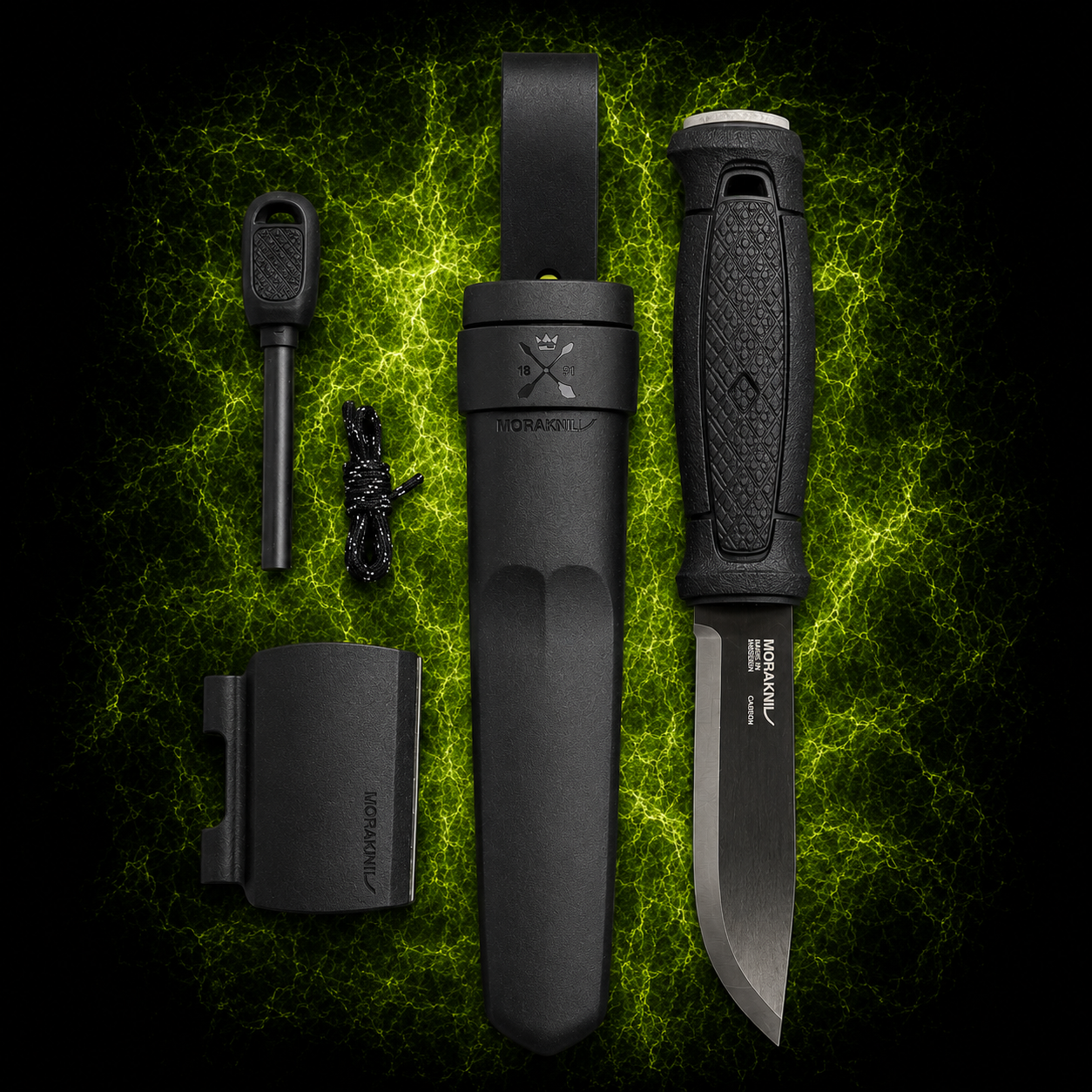 Morakniv Garberg BlackBlade (C) with Survival Kit
