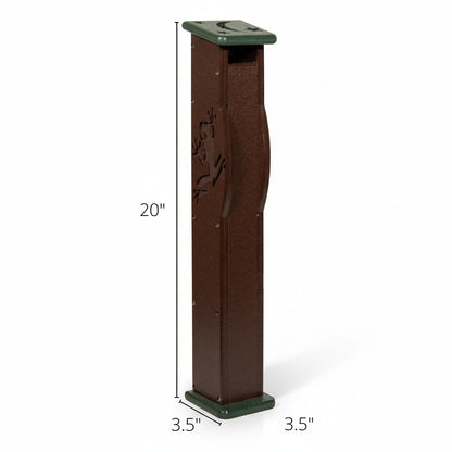 The Canopy Tree Frog Refuge | Slimline Hydration Pillar | JCS Wildlife