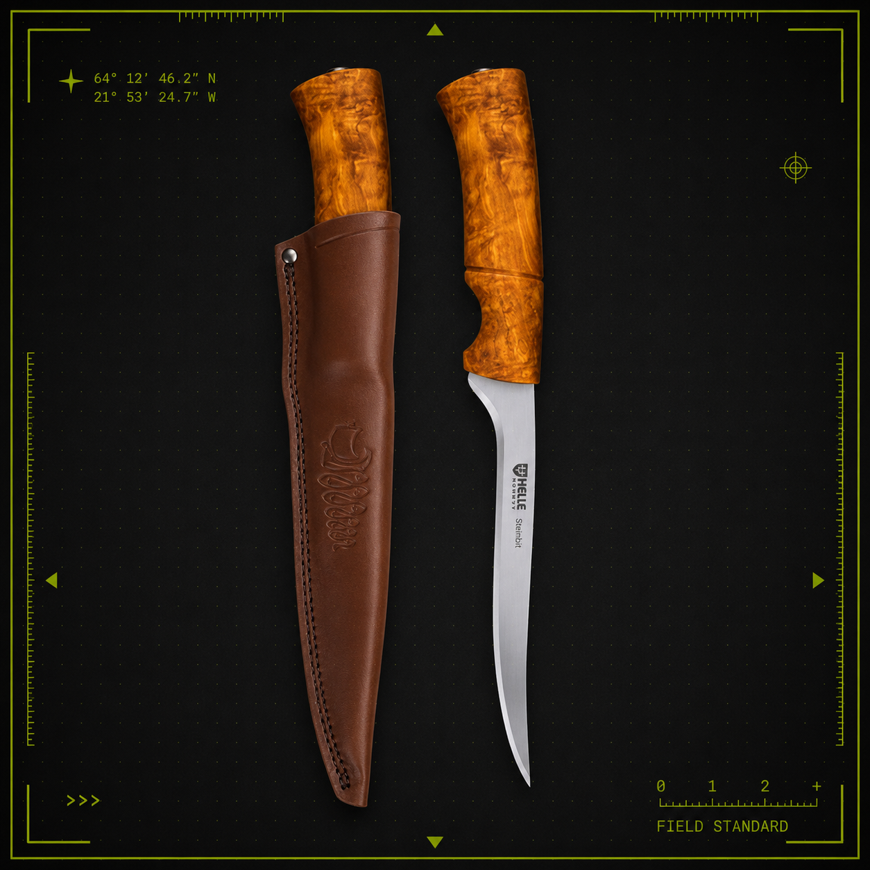 Helle Steinbit Scandinavian Fillet Knife