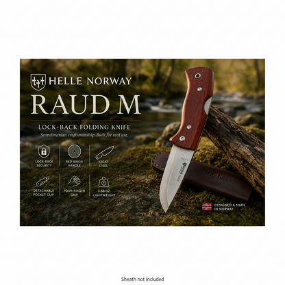 Helle Raud M Lock-Back Folding Knife