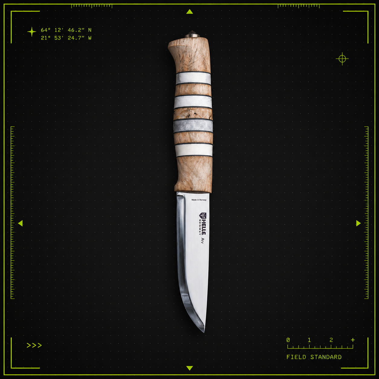 Helle Arv Heritage Fixed-Blade Knife
