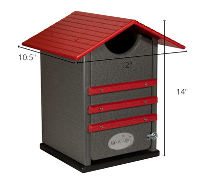 The "Skyward Guardian" Owl House & Kestrel Box | Poly Nesting Box | JCS Wildlife