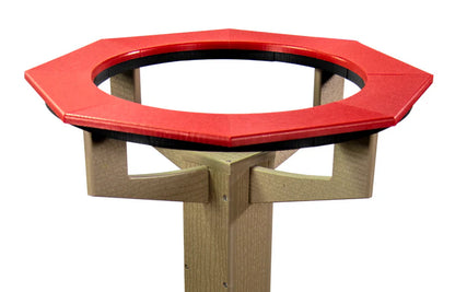 The 'Aqua-gon' Pedestal Bird Bath | 33-Inch Poly Bird Waterer