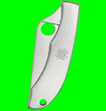 Spyderco Honeybee™ Stainless Folding Knife | C137P | 3Cr13 Steel | Stainless Handle | Keychain & Gift Instrument