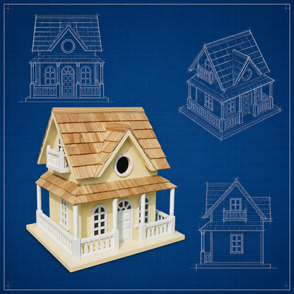 The “Coastline Cottage” Birdhouse
