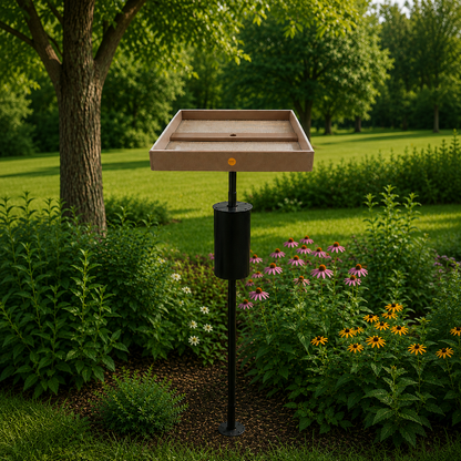 The ‘Table Setter’ Complete Bird Feeder Pole System