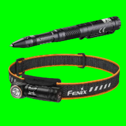 The 'Search & Investigate Kit' | Fenix HM23 V2 Headlamp + T6 Penlight Field Bundle