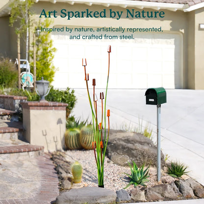 The 'Desert Bloom' Metal Ocotillo Sculpture