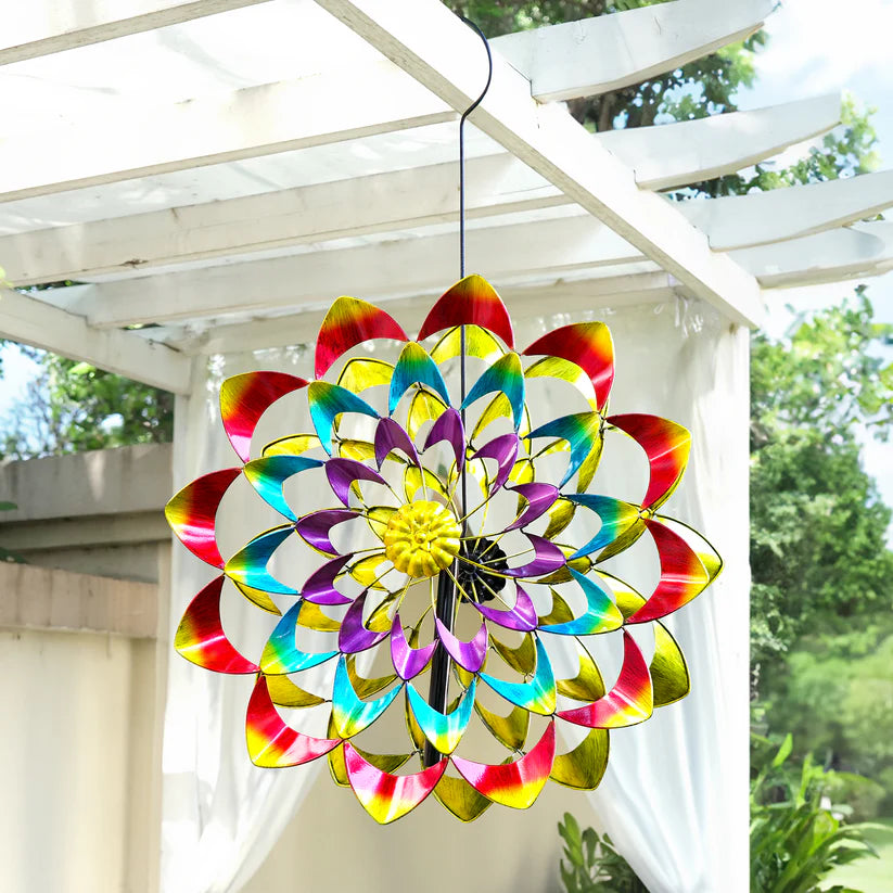 The “Spinning Spectrum” Wind Spinner