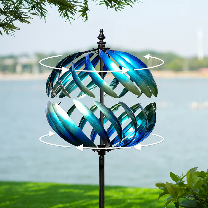 The 'Global Gradient' Kinetic Wind Spinner