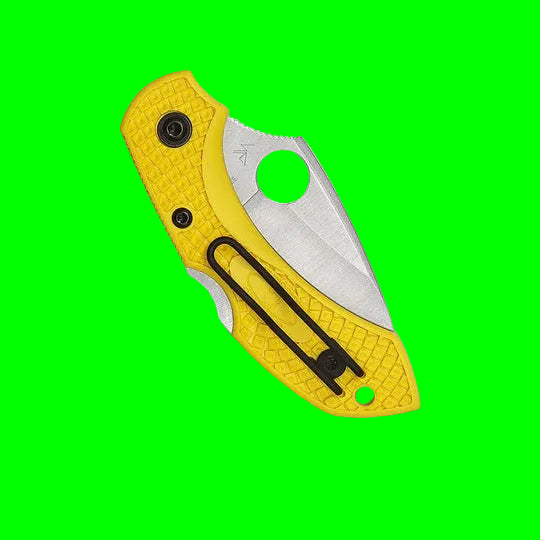 Spyderco Dragonfly™ 2 Salt Folding Knife | C28PYL2 | H2 Steel | Marine Yellow | Corrosion-Proof Field Knife