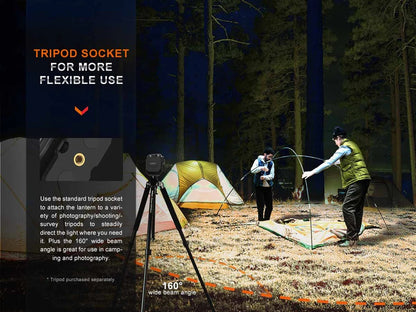 The 'Atelier' Rechargeable Lantern | Fenix CL28R 2000-Lumen Stepless Color-Adjust Field & Studio Lantern