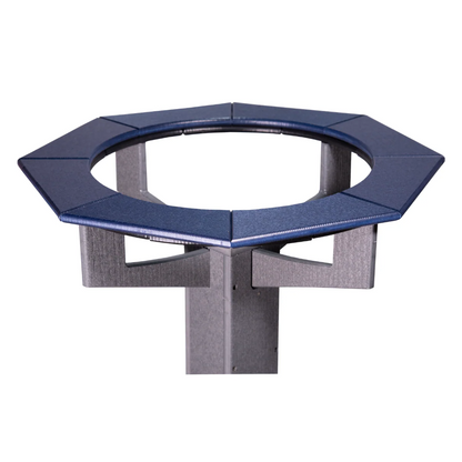 The 'Aqua-gon' Pedestal Bird Bath | 33-Inch Poly Bird Waterer