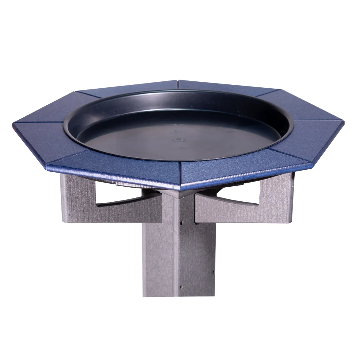 The 'Aqua-gon' Pedestal Bird Bath | 33-Inch Poly Bird Waterer