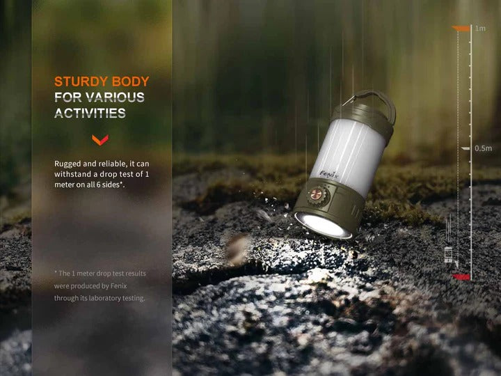 The 'Power Plant' Rechargeable Camping Lantern | Fenix CL26R Pro 650-Lumen Multi-Mode Field Lantern with Power Bank