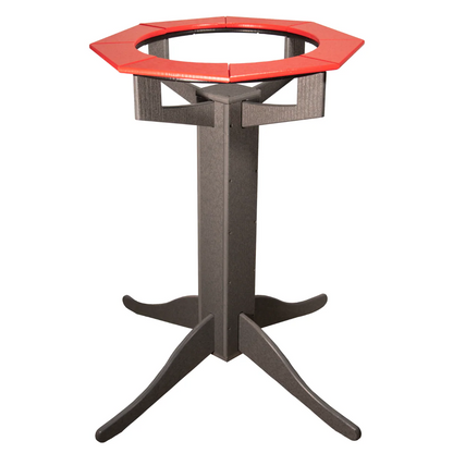 The 'Aqua-gon' Pedestal Bird Bath | 33-Inch Poly Bird Waterer