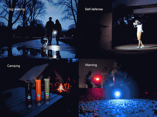 The 'Gadget' Multi-Source Flat Field Light | Fenix E06R Pro RG 1600-Lumen Spotlight + Flood + Red Light + Green Laser