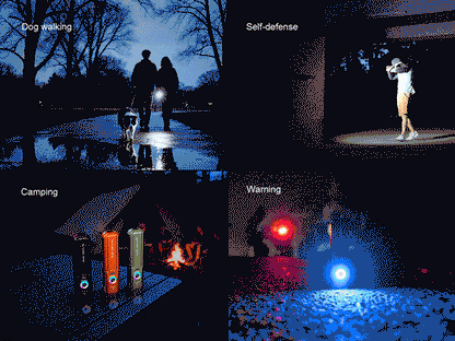 The 'Gadget' Multi-Source Flat Field Light | Fenix E06R Pro RG 1600-Lumen Spotlight + Flood + Red Light + Green Laser