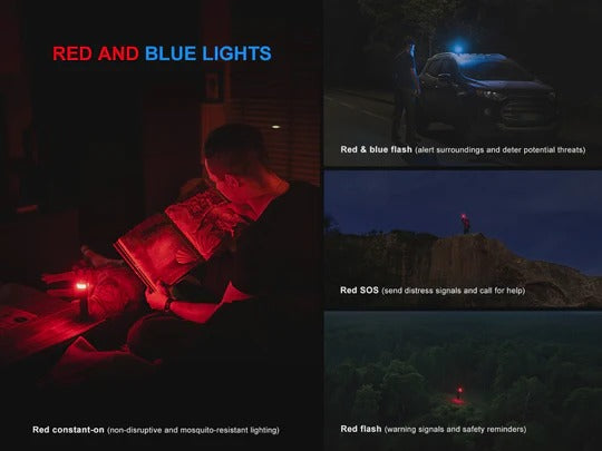 The 'Halo' Multi-Source Field Flashlight | Fenix LD35R 1800-Lumen Forward Spot + 360° COB Side Light Field Instrument