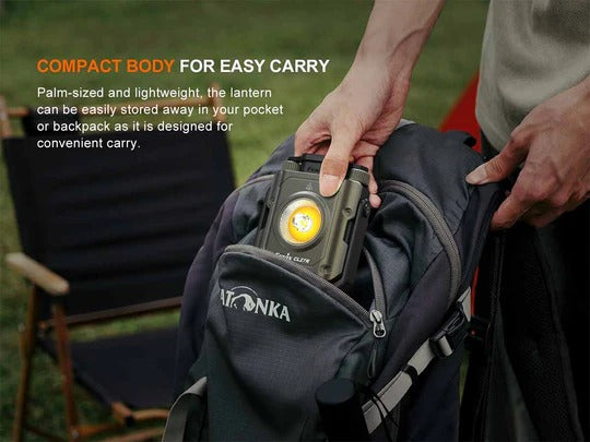 The 'Field Station' Rechargeable Lantern | Fenix CL27R 1600-Lumen Dual-Beam Spot & Flood Field Lantern